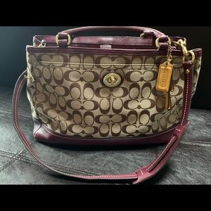 Coach Handbag with laptop pocket